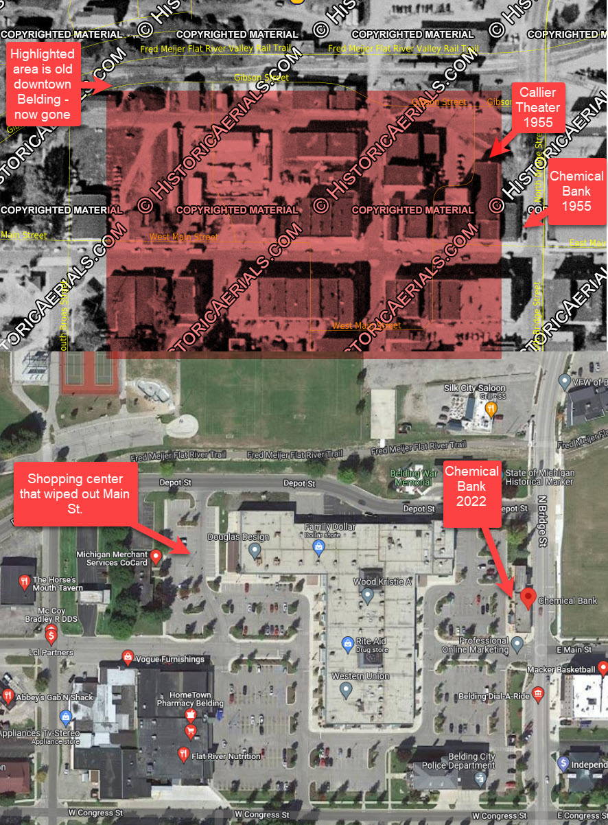 Belding - Downtown Belding Historical Analysis